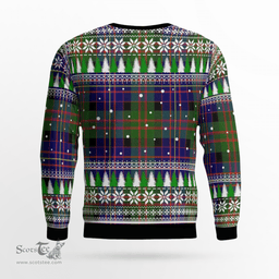 Scottish Chalmer Clan Tartan Christmas Ugly Sweater - Plaid Family Ugly Sweater Scottish Plaid Tartan Plaid - ScotsTee - scotstee.com