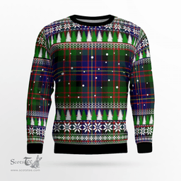 Scottish Cameron of Erracht Modern Clan Tartan Christmas Ugly Sweater - Plaid Family Ugly Sweater Scottish Plaid Tartan Plaid - ScotsTee - scotstee.com