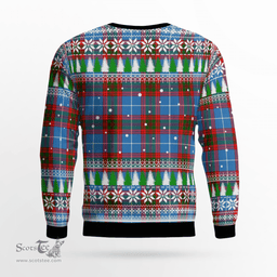 Scottish Crichton District Clan Tartan Christmas Ugly Sweater - Plaid Family Ugly Sweater Scottish Plaid Tartan Plaid - ScotsTee - scotstee.com