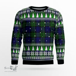 Scottish Campbell Modern Clan Tartan Christmas Ugly Sweater - Plaid Family Ugly Sweater Scottish Plaid Tartan Plaid - ScotsTee - scotstee.com