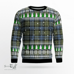 Scottish Campbell Faded Clan Tartan Christmas Ugly Sweater - Plaid Family Ugly Sweater Scottish Plaid Tartan Plaid - ScotsTee - scotstee.com