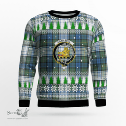Scottish Campbell Dress Ancient Clan Crest Tartan Christmas Ugly Sweater - Plaid Family Ugly Sweater Scottish Plaid Tartan Plaid - ScotsTee - scotstee.com