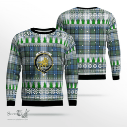 Scottish Campbell Dress Ancient Clan Crest Tartan Christmas Ugly Sweater - Plaid Family Ugly Sweater Scottish Plaid Tartan Plaid - ScotsTee - scotstee.com