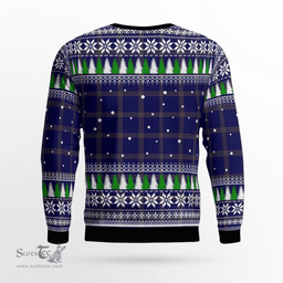 Scottish Crichton Clan Tartan Christmas Ugly Sweater - Plaid Family Ugly Sweater Scottish Plaid Tartan Plaid - ScotsTee - scotstee.com