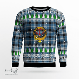 Scottish Clark Ancient Clan Crest Tartan Christmas Ugly Sweater - Plaid Family Ugly Sweater Scottish Plaid Tartan Plaid - ScotsTee - scotstee.com