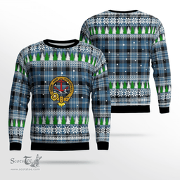 Scottish Clark Ancient Clan Crest Tartan Christmas Ugly Sweater - Plaid Family Ugly Sweater Scottish Plaid Tartan Plaid - ScotsTee - scotstee.com