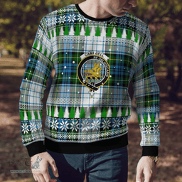 Scottish Campbell Dress Clan Crest Tartan Christmas Ugly Sweater - Plaid Family Ugly Sweater Scottish Plaid Tartan Plaid - ScotsTee - scotstee.com