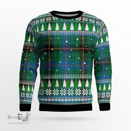 Scottish Davidson Ancient Clan Tartan Christmas Ugly Sweater - Plaid Family Ugly Sweater Scottish Plaid Tartan Plaid - ScotsTee - scotstee.com