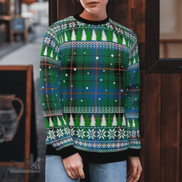 Scottish Davidson Ancient Clan Tartan Christmas Ugly Sweater - Plaid Family Ugly Sweater Scottish Plaid Tartan Plaid - ScotsTee - scotstee.com