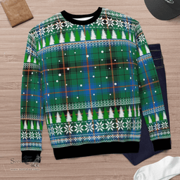 Scottish Davidson Ancient Clan Tartan Christmas Ugly Sweater - Plaid Family Ugly Sweater Scottish Plaid Tartan Plaid - ScotsTee - scotstee.com