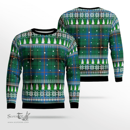 Scottish Davidson Ancient Clan Tartan Christmas Ugly Sweater - Plaid Family Ugly Sweater Scottish Plaid Tartan Plaid - ScotsTee - scotstee.com