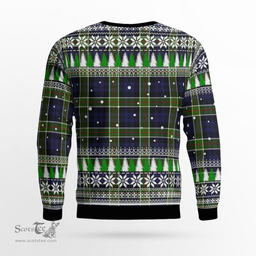 Scottish Colquhoun Clan Tartan Christmas Ugly Sweater - Plaid Family Ugly Sweater Scottish Plaid Tartan Plaid - ScotsTee - scotstee.com