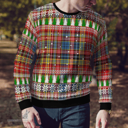 Scottish Drummond of Strathallan Clan Tartan Christmas Ugly Sweater - Plaid Family Ugly Sweater Scottish Plaid Tartan Plaid - ScotsTee - scotstee.com