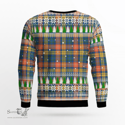 Scottish Buchanan Ancient Clan Tartan Christmas Ugly Sweater - Plaid Family Ugly Sweater Scottish Plaid Tartan Plaid - ScotsTee - scotstee.com