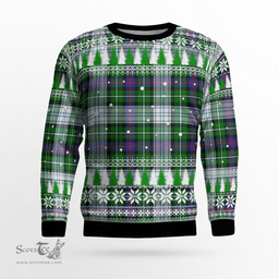 Scottish MacKenzie Dress Modern Clan Tartan Christmas Ugly Sweater - Plaid Family Ugly Sweater Scottish Plaid Tartan Plaid - ScotsTee - scotstee.com