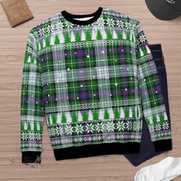 Scottish MacKenzie Dress Modern Clan Tartan Christmas Ugly Sweater - Plaid Family Ugly Sweater Scottish Plaid Tartan Plaid - ScotsTee - scotstee.com