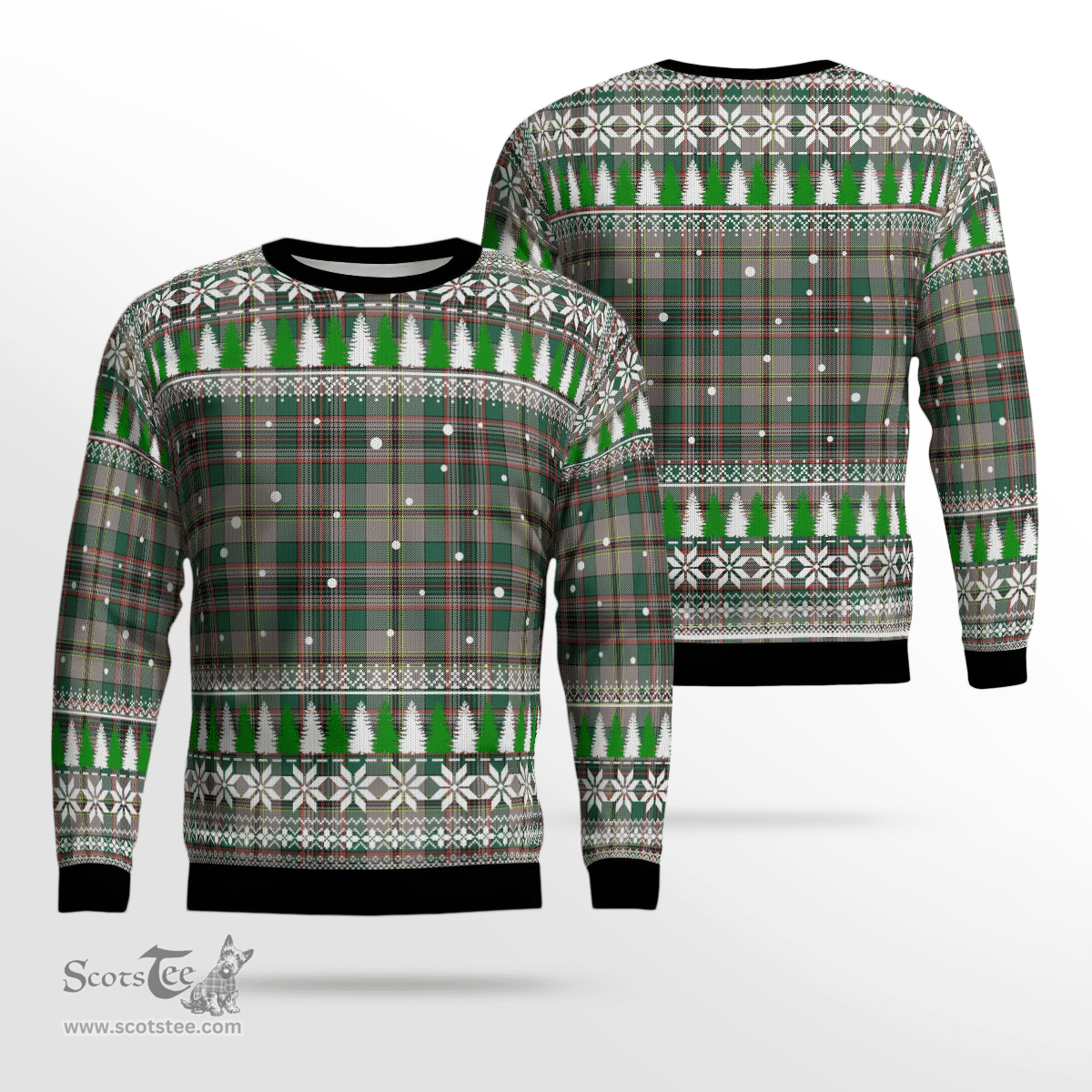 Scottish Craig Ancient Clan Tartan Christmas Ugly Sweater - Plaid Family Ugly Sweater Scottish Plaid Tartan Plaid - ScotsTee - scotstee.com