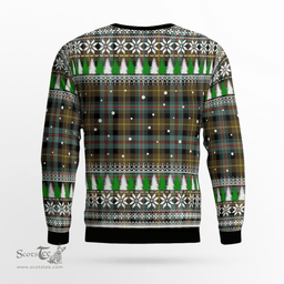 Scottish Farquharson Weathered Clan Tartan Christmas Ugly Sweater - Plaid Family Ugly Sweater Scottish Plaid Tartan Plaid - ScotsTee - scotstee.com