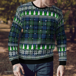 Scottish Forbes Ancient Clan Tartan Christmas Ugly Sweater - Plaid Family Ugly Sweater Scottish Plaid Tartan Plaid - ScotsTee - scotstee.com