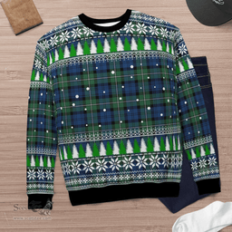 Scottish Forbes Ancient Clan Tartan Christmas Ugly Sweater - Plaid Family Ugly Sweater Scottish Plaid Tartan Plaid - ScotsTee - scotstee.com