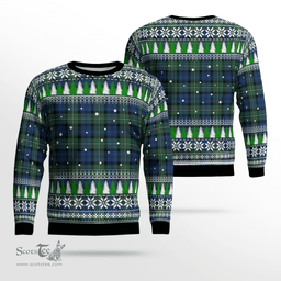 Scottish Forbes Ancient Clan Tartan Christmas Ugly Sweater - Plaid Family Ugly Sweater Scottish Plaid Tartan Plaid - ScotsTee - scotstee.com