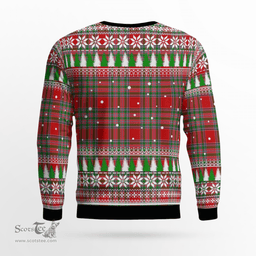 Scottish MacBain Clan Tartan Christmas Ugly Sweater - Plaid Family Ugly Sweater Scottish Plaid Tartan Plaid - ScotsTee - scotstee.com