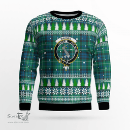 Scottish MacNeil of Colonsay Ancient Clan Crest Tartan Christmas Ugly Sweater - Plaid Family Ugly Sweater Scottish Plaid Tartan Plaid - ScotsTee - scotstee.com