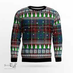 Scottish Fraser Hunting Ancient Clan Tartan Christmas Ugly Sweater - Plaid Family Ugly Sweater Scottish Plaid Tartan Plaid - ScotsTee - scotstee.com