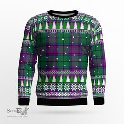 Scottish Gary Modern Clan Tartan Christmas Ugly Sweater - Plaid Family Ugly Sweater Scottish Plaid Tartan Plaid - ScotsTee - scotstee.com