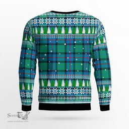 Scottish Flower Of Scotland Clan Tartan Christmas Ugly Sweater - Plaid Family Ugly Sweater Scottish Plaid Tartan Plaid - ScotsTee - scotstee.com