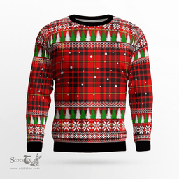 Scottish MacIan Clan Tartan Christmas Ugly Sweater - Plaid Family Ugly Sweater Scottish Plaid Tartan Plaid - ScotsTee - scotstee.com