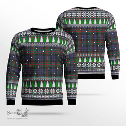 Scottish Fletcher of Dunans Clan Tartan Christmas Ugly Sweater - Plaid Family Ugly Sweater Scottish Plaid Tartan Plaid - ScotsTee - scotstee.com