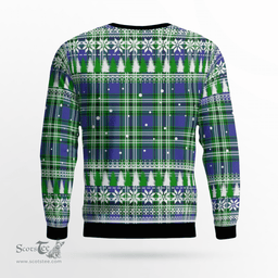 Scottish Haliburton Clan Tartan Christmas Ugly Sweater - Plaid Family Ugly Sweater Scottish Plaid Tartan Plaid - ScotsTee - scotstee.com
