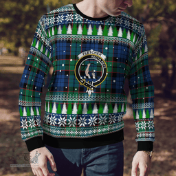 Scottish Fletcher Ancient Clan Crest Tartan Christmas Ugly Sweater - Plaid Family Ugly Sweater Scottish Plaid Tartan Plaid - ScotsTee - scotstee.com