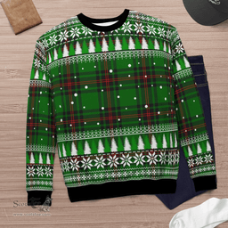 Scottish Fife District Clan Tartan Christmas Ugly Sweater - Plaid Family Ugly Sweater Scottish Plaid Tartan Plaid - ScotsTee - scotstee.com