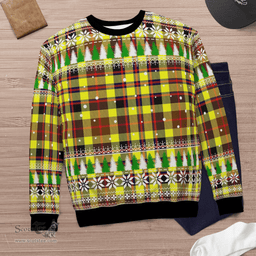 Scottish Jardine Clan Tartan Christmas Ugly Sweater - Plaid Family Ugly Sweater Scottish Plaid Tartan Plaid - ScotsTee - scotstee.com