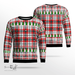 Scottish Glasgow District Clan Tartan Christmas Ugly Sweater - Plaid Family Ugly Sweater Scottish Plaid Tartan Plaid - ScotsTee - scotstee.com