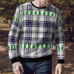 Scottish Hannay Clan Tartan Christmas Ugly Sweater - Plaid Family Ugly Sweater Scottish Plaid Tartan Plaid - ScotsTee - scotstee.com
