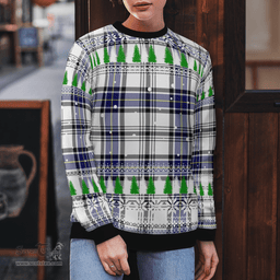Scottish Hannay Clan Tartan Christmas Ugly Sweater - Plaid Family Ugly Sweater Scottish Plaid Tartan Plaid - ScotsTee - scotstee.com