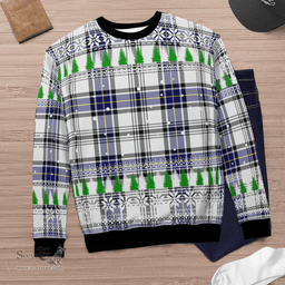 Scottish Hannay Clan Tartan Christmas Ugly Sweater - Plaid Family Ugly Sweater Scottish Plaid Tartan Plaid - ScotsTee - scotstee.com