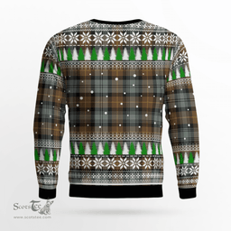 Scottish Gordon Weathered Clan Tartan Christmas Ugly Sweater - Plaid Family Ugly Sweater Scottish Plaid Tartan Plaid - ScotsTee - scotstee.com