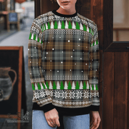 Scottish Gordon Weathered Clan Tartan Christmas Ugly Sweater - Plaid Family Ugly Sweater Scottish Plaid Tartan Plaid - ScotsTee - scotstee.com
