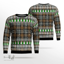 Scottish Gordon Weathered Clan Tartan Christmas Ugly Sweater - Plaid Family Ugly Sweater Scottish Plaid Tartan Plaid - ScotsTee - scotstee.com