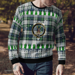 Scottish Gordon Dress Ancient Clan Crest Tartan Christmas Ugly Sweater - Plaid Family Ugly Sweater Scottish Plaid Tartan Plaid - ScotsTee - scotstee.com