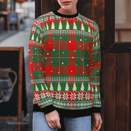 Scottish MacGregor Ancient Clan Tartan Christmas Ugly Sweater - Plaid Family Ugly Sweater Scottish Plaid Tartan Plaid - ScotsTee - scotstee.com
