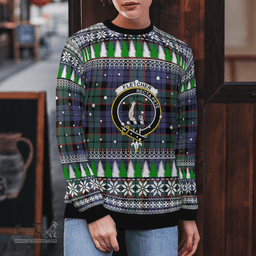 Scottish Fletcher Modern Clan Crest Tartan Christmas Ugly Sweater - Plaid Family Ugly Sweater Scottish Plaid Tartan Plaid - ScotsTee - scotstee.com