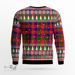 Scottish Gow Modern Clan Tartan Christmas Ugly Sweater - Plaid Family Ugly Sweater Scottish Plaid Tartan Plaid - ScotsTee - scotstee.com