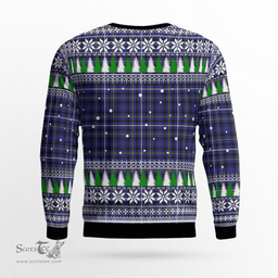 Scottish Fleming Clan Crest Tartan Christmas Ugly Sweater - Plaid Family Ugly Sweater Scottish Plaid Tartan Plaid - ScotsTee - scotstee.com