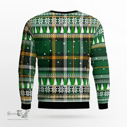Scottish McCool Coat Of Arms Christmas Ugly Sweater - Plaid Family Ugly Sweater Scottish Plaid Tartan Plaid - ScotsTee - scotstee.com