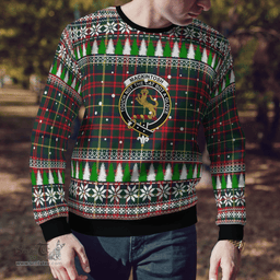 Scottish MacKintosh Hunting Modern Clan Crest Tartan Christmas Ugly Sweater - Plaid Family Ugly Sweater Scottish Plaid Tartan Plaid - ScotsTee - scotstee.com